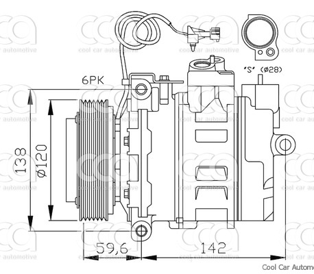 Compressor PW-AG-OR kopie Compr. Kopie Saab 9-5 I