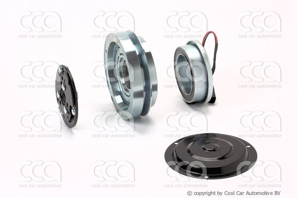 Poelie-set Clutch Caterpillar / 1-A / 153mm / 24V