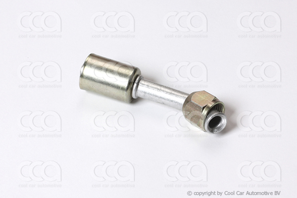 Fittingen / Compr. fittingen - adapters Fitting Female Flare 45 gr  6 - 6 alu.