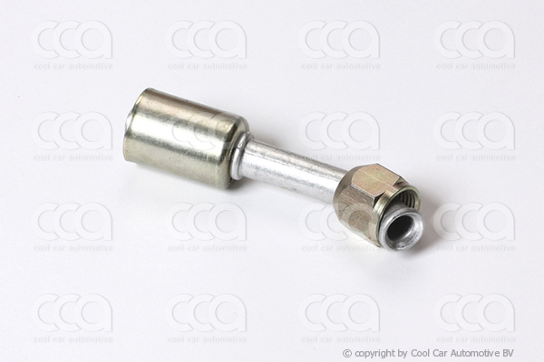 Fittingen / Compr. fittingen - adapters Fitting Female Flare 45 gr  8 - 8 alu.