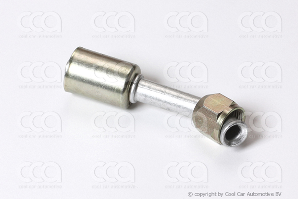 Fittingen / Compr. fittingen - adapters Fitting Female Flare 45 gr 10 -10 alu.