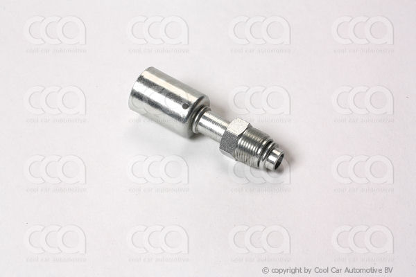 Fittingen / Compr. fittingen - adapters Fitting MOR   0 gr  8 - 8 staal