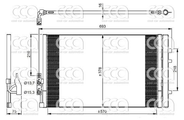 Condensers PW Condenser BMW X3 (F25)