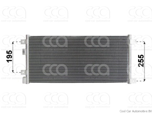 Condensers PW Condenser Iveco Daily IV 07 - 11