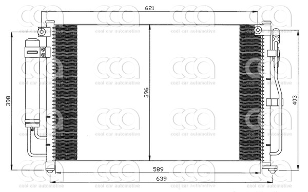 Condensers PW Condenser Kia Joice + inw. droger