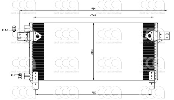 Condensers PW Condenser MAN TGA
