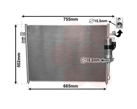 Condensers PW Condenser Nissan Navara / Pathfinder