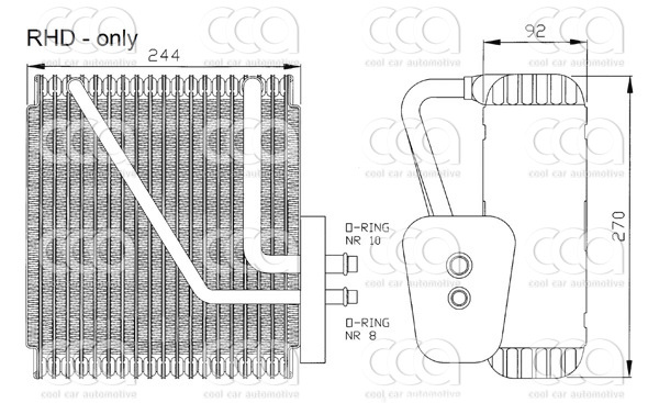 Verdampers Verdamper Ford Galaxy/Alhambra/Sharan