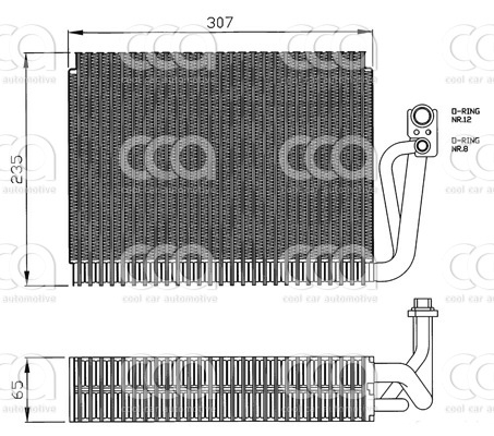 Verdampers Verdamper MB C215/W220