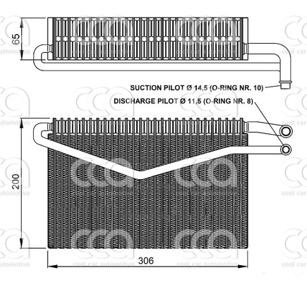 Verdampers Verdamper MB Actros  MP2 / MP3