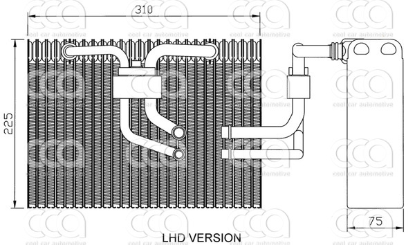 Verdampers Verdamper Saab 9-5