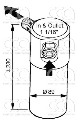 Droger / accumulator Droger Alfa GTV/Spider