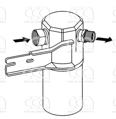 Droger / accumulator Droger Audi A8