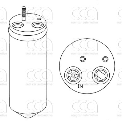 Droger / accumulator Droger Daewoo Lanos 97-