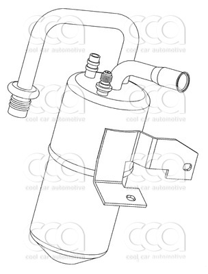 Droger / accumulator Droger Ford Fiesta V 01-