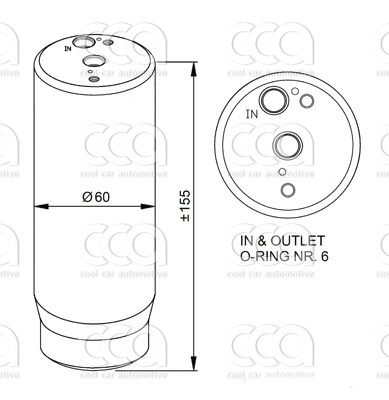 Droger / accumulator Droger Honda 1992