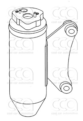 Droger / accumulator Droger Jaguar XK8 / XKR