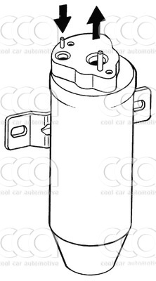 Droger / accumulator Droger Jaguar XK8 / XKR