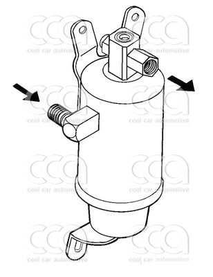 Droger / accumulator Droger Jaguar XJ6/12