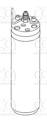 Droger / accumulator Droger Renault Laguna I 98-