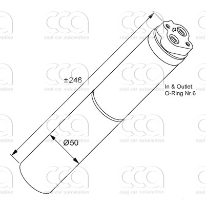Droger / accumulator Droger Renault Clio II