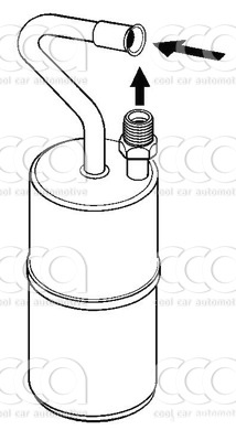 Droger / accumulator Droger Volvo 850 / S70 / V70