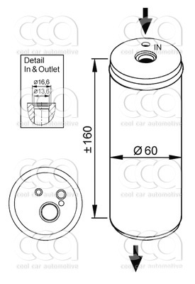 Droger / accumulator Droger Vag Motorisation TDI 150 CH
