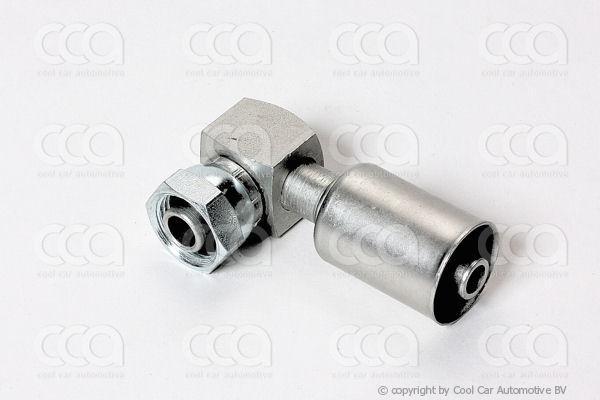 Fittingen / Compr. fittingen - adapters Fitting FOR 90 gr 8 - 8 staal