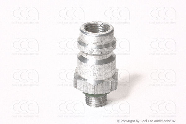 Servicenippels / adapters en toebehoren Hogedruk serviceventiel R134a (3/8)
