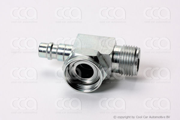 Fittingen / Compr. fittingen - adapters Fitting rotalock 90 gr - MIO 10 + R134a