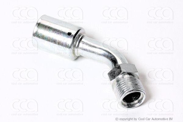 Fittingen / Compr. fittingen - adapters Fitting MIO 45 gr 12 - 12 staal