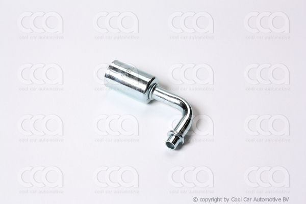 Fittingen / Compr. fittingen - adapters Fitting Klemplaat male  90 gr 6 staal