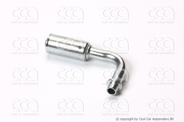 Fittingen / Compr. fittingen - adapters Fitting Klemplaat male 90 gr 6 ROD staal