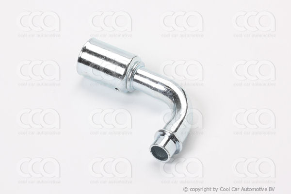 Fittingen / Compr. fittingen - adapters Fitting klemplaat male 90gr 10-12 ROD st