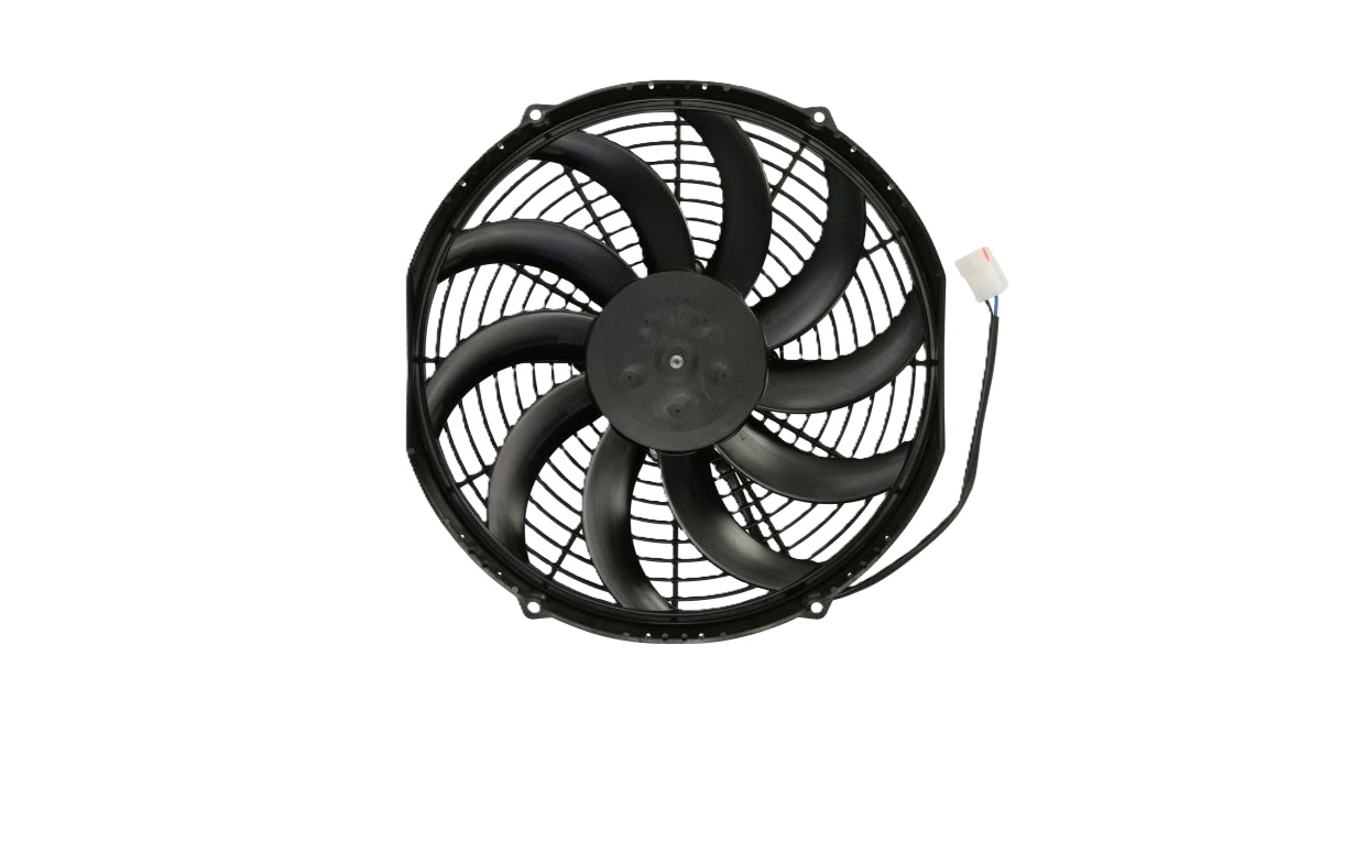 Ventilatoren UNI (condenser) Ventilator Spal 305 mm. 12 volt zuigend
