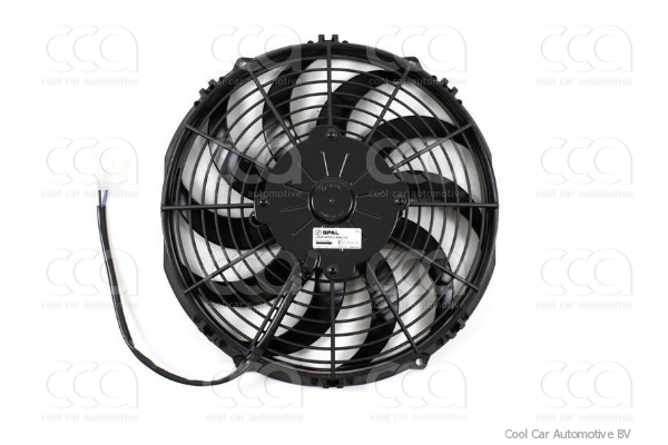 Ventilatoren UNI (condenser) Ventilator Spal 305 mm. 12 volt drukkend