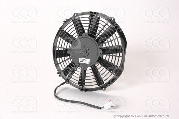 Ventilatoren UNI (condenser) Ventilator Spal 255 mm. 12 volt drukkend