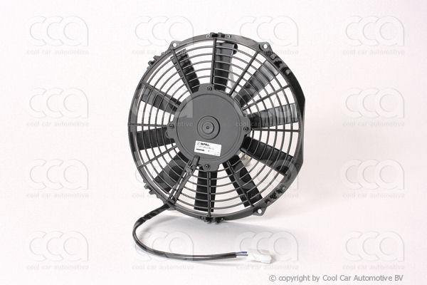 Ventilatoren UNI (condenser) Ventilator Spal 255 mm. 24 volt drukkend