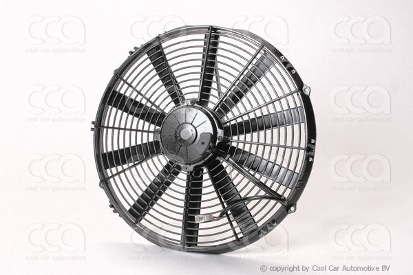 Ventilatoren UNI (condenser) Ventilator Spal 385 mm. HD 12v  zuigend