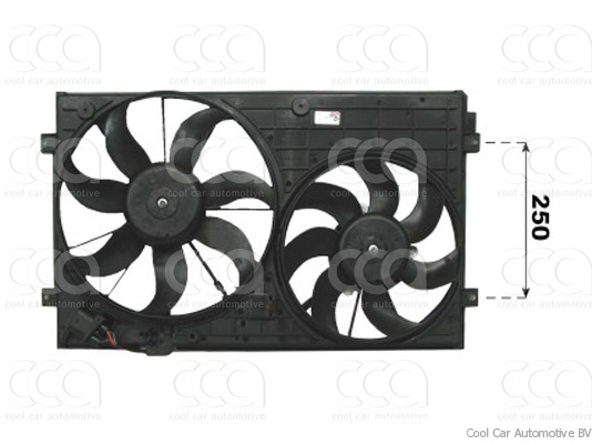 Ventilatoren Nissens Ventilator VW Golf V