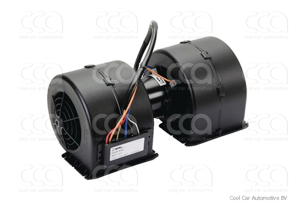 Kachelblower UNI + toebehoren Kachelblower Spal dubbel 12V