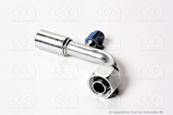 Fittingen / Compr. fittingen - adapters Fitting FOR 90 gr ROD 10-10 ST + R134a