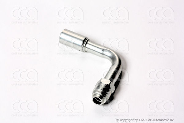 Fittingen / Compr. fittingen - adapters Fitting MOR  90 gr ROD 10-10  staal