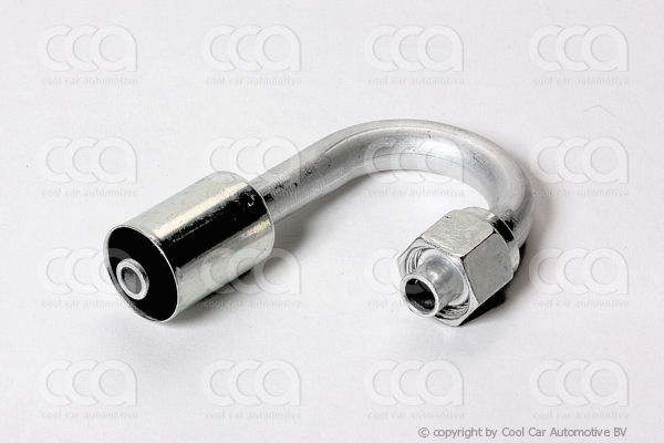 Fittingen / Compr. fittingen - adapters Fitting FOR 180 gr   8 - 8 staal