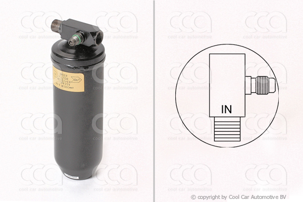Droger / accumulator Droger universeel 214 mm x 64 mm