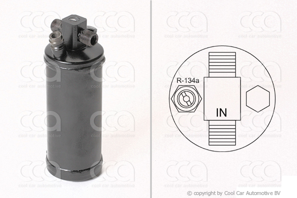 Droger / accumulator Droger universeel 193 mm x 64 mm