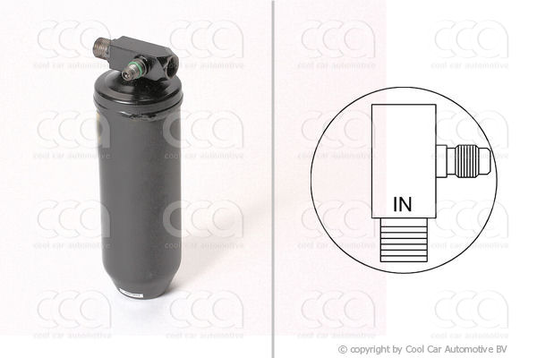 Droger / accumulator Droger universeel 215 mm x 65 mm