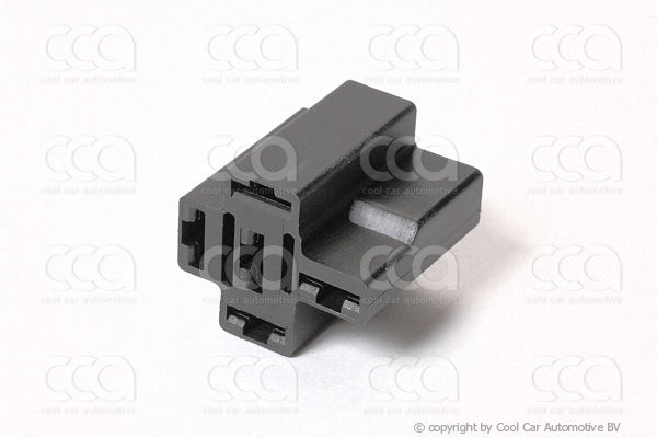 Elektrische componenten RELAISVOET 5-POLIG ZWART