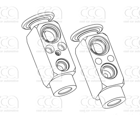 Blokventielen Expansieventiel Porsche / Vlvo Truck