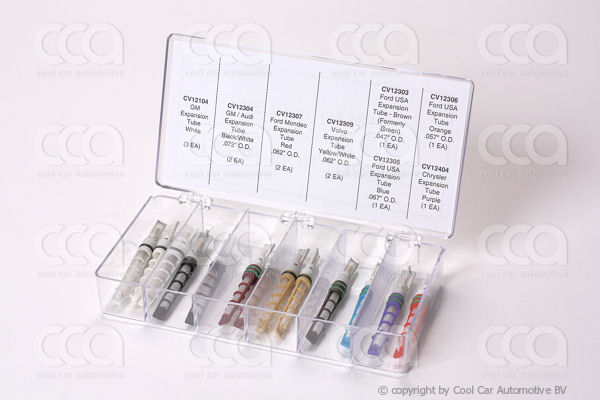 Expansiepijpjes Assortiment  expansiepijpjes